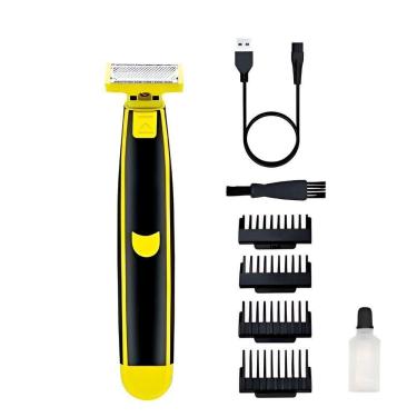 Imagem de Aparador De Barba, Cabelo E Corpo Recarregável 5w Com 4 Pentes E Bateria De 2h