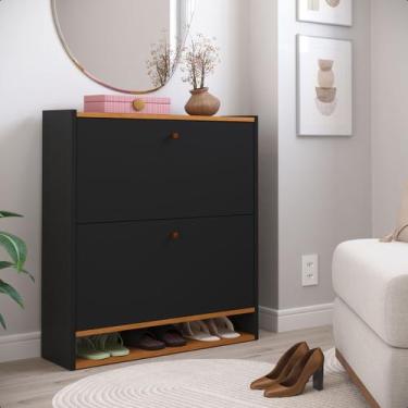 Imagem de Sapateira Safira 2 Portas Basculantes  Compacta, Organização Prática P