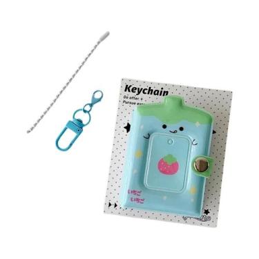 Imagem de Chaveiro De Garrafa De Leite Miniatura De 1,2 Polegadas, Porta-Fotos, 