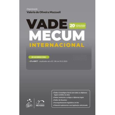 Imagem de Livro - Vade Mecum Internacional - 20ª Edição 2026
