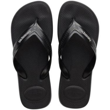Imagem de Chinelo Masculino Havaianas Top Max Comfort - Preto, 41