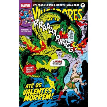 Imagem de Coleção Clássica Marvel: Nova Fase Vol. 07 - Os Vingadores 08 - Até Os Valentes Morrem!