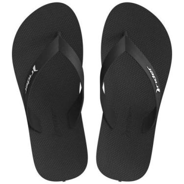 Imagem de Chinelo Masculino Conforto Falcil Calce Rider Feel Light, Preto, 41/42