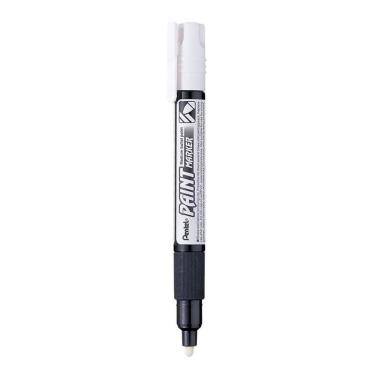 Imagem de Marcador Permanente Ponta Média Paint Marker Pentel Branco