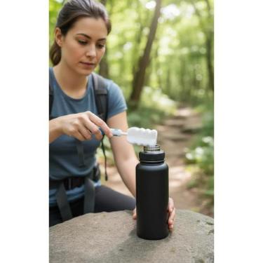 Imagem de Garrafa Térmica 1.2L: Quente/Frio, Aço Inox 304, 7 Cores - Congratulat