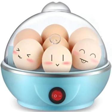 Imagem de Máquina de Cozinhar Ovos Elétrica Portátil com Copo Medidor - QG DOS P