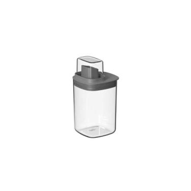 Imagem de Dispenser Ou Quadrado 1L Linha Flow, Chumbo