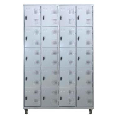 Imagem de Armário Roupeiro De Aço Guarda-Volume Locker Vestiário 20 Portas Peque