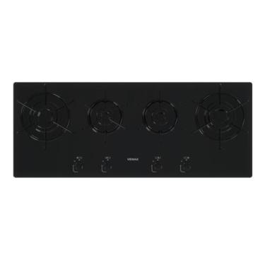 Imagem de Cooktop Linear 4 Bocas Venax Arena Preto Gas Glp, Bivolt