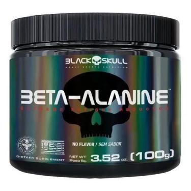 Imagem de Beta Alanina - Black Skull - 100% Pura - (100g) Sabor Sem Sa - Congrat
