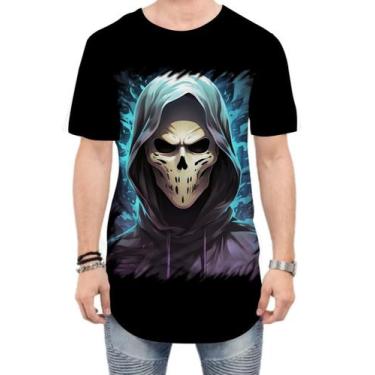 Imagem de Camiseta Longline Máscara de Fantasma Ghost 8 - Kasubeck Store®, M