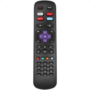 Imagem de Controle Remoto Compatível com Roku Smart TV para TV com Funções Compl