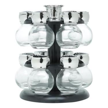 Imagem de 12 Porta Tempero Wolff Poli De Vidro Incolor - ROJEMAC IMPORTACAO E EX