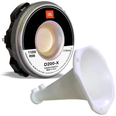 Imagem de Kit Driver JBL D200X 110W 8 Ohms som Trio pesado e Corneta Fiamon Boca