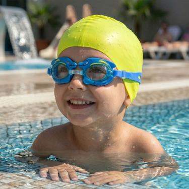Imagem de Óculos de Natação Infantil Antiembaçante Golfinho Azul Mor