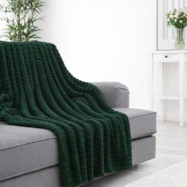 Imagem de Manta Casal Microfibra Soft Toque Aveludado e Suave Macia Coberta Maci