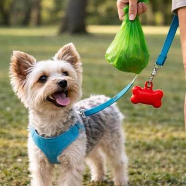 Imagem de Saquinho Coletor De Fezes Refil Para Cachorro Passeio Pet - Importado