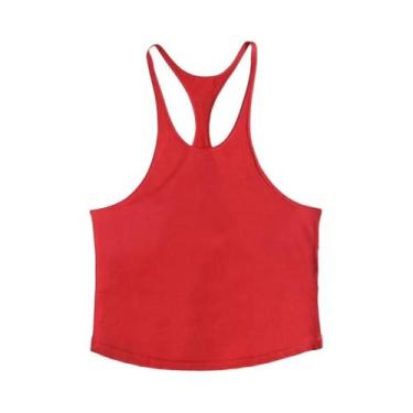 Imagem de Camiseta Sem Mangas Para Academia Masculina De Verão, Respirável, De A