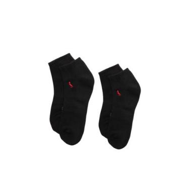 Imagem de Kit 2 Meias Rsv Low Cut Reserva Go, U, Preto