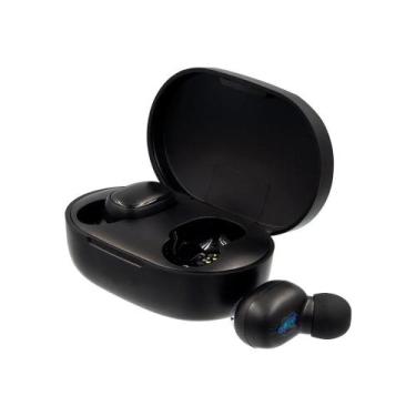 Imagem de Ear Buds Bluetooth TWS In Ear Preto Sem Fio com Case Carga - MDM