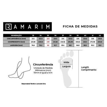 Imagem de Tênis Casual Feminino Ramarim 2480231, 37, Natural