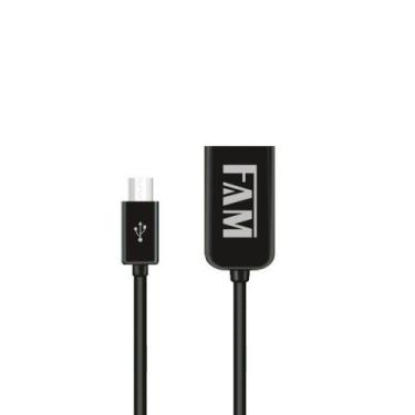 Imagem de Cabo OTG - Micro USB/V8 - FAM