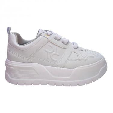 Imagem de Tênis Casual Feminino Ramarim Flatform Solado Alto 2576203, Branco, 35