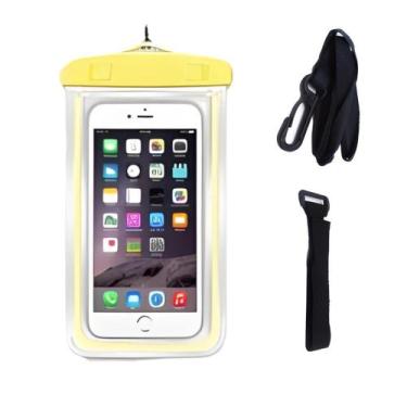Imagem de Capa Prova D'água Celular Case Lacrada Chuva - Amarelo - Friburgo Come