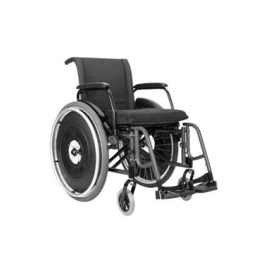 Imagem de Cadeira de Rodas AVD Aluminho 44CM Grafite - Ortobras