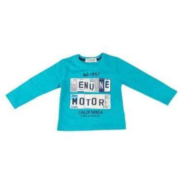 Imagem de Camiseta Infantil Menino Califórnia - kiki & Mily, Verde  água, 3