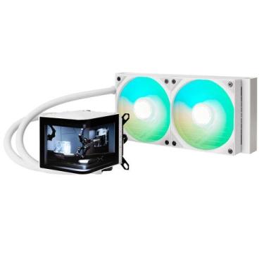 Imagem de Water cooler Tryx Panorama AIO, ARGB, 240mm, Branco - L-P240A-AS2M-G0W