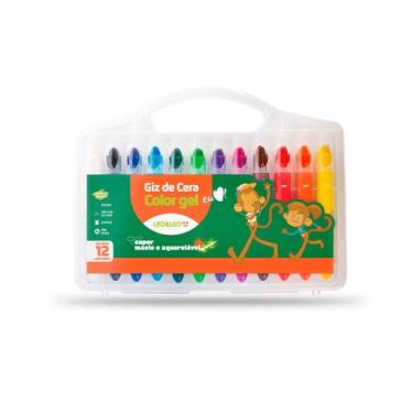 Imagem de Giz de cera metálico color gel leonora - Leonora Comércio Intern. Lt, 