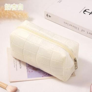 Imagem de Necessaire de Pelúcia!  - Importado, Off white
