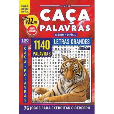 Imagem de Livro - Livro Caça-Palavras ed.108 - 100 págs.- Médio/Difícil