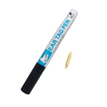Imagem de Caneta grande p/marcar brinco cor preta ear tag pen - Poskii