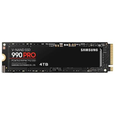 Imagem de SSD Samsung 990 Pro M.2 Nvme 4TB com Alta Velocidade e Desempenho para Computador MZ-V9P4T0B-AM
