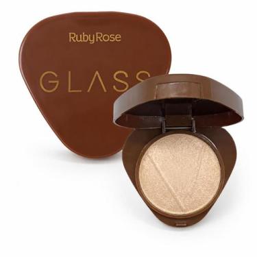 Imagem de Iluminador Compacto Acetinado Baked GLASS BY RUBY ROSE, BH02
