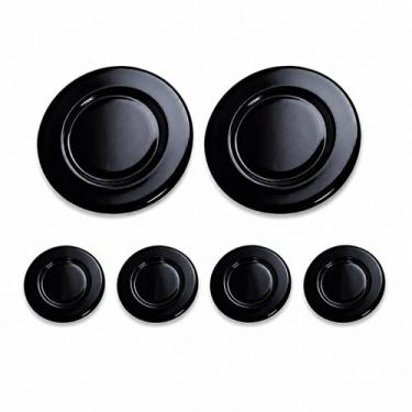 Imagem de Kit espalhador tampa para fogão brastemp 6 bocas bf076bbuna - Jangada