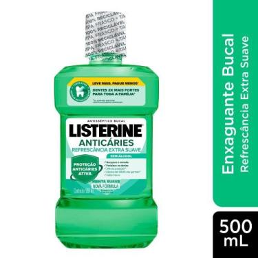 Imagem de Enxaguante Bucal Listerine Anticáries 500ml Sem Álcool