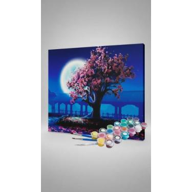 Imagem de Kit Pintura Numerada Tela 40x50cm - Congratulations Store