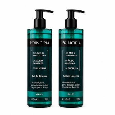 Imagem de Kit 2 Gel De Limpeza Facial Principia Gl-01 350g