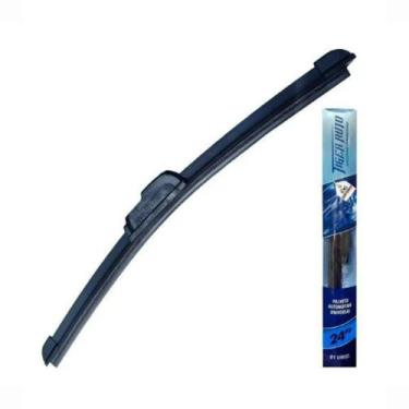 Imagem de Palheta Automotiva Limpador Parabrisa Silicone Encaixe GanchoTiger Uni