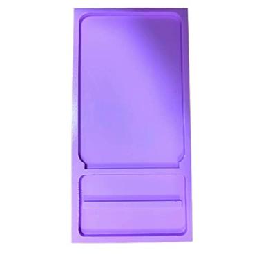 Imagem de Confeitaria dos Moldes, R134 Molde de silicone placa pix retângular resina decorar