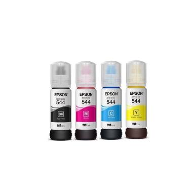 Imagem de Tinta Epson T544 Kit Com 4 Cores Para L3250
