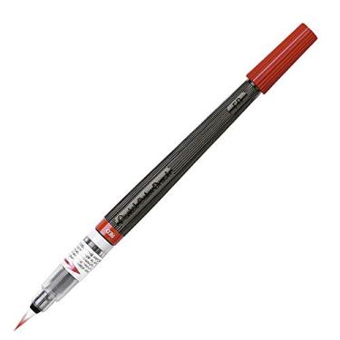 Imagem de Pentel Color Brush Caneta Pincel Aquarela, Vermelho, 3.6 ml