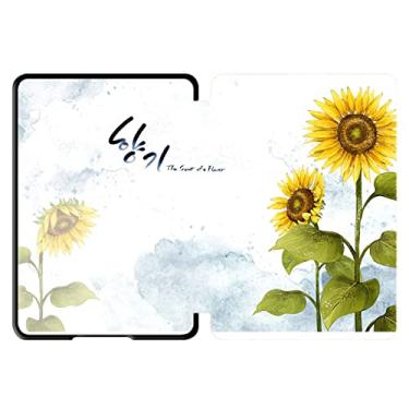 Imagem de Capa para Kindle Paperwhite (serve apenas para 10ª geração de 2018, modelo PQ94WIF) – Capa durável à prova d'água com despertar/hibernação automática