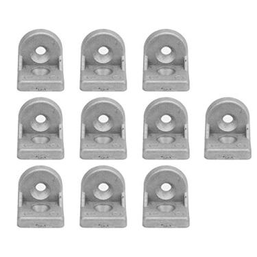 Imagem de Fafeicy 10pcs suporte de extrusão de junta de canto, 203040 peça de conexão de ângulo de direção de alumínio (3030), conectores e acessórios