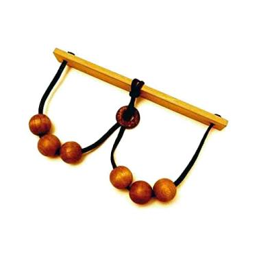 Imagem de Jogo De Desafio - Passa Passa - Madeira - Oficina De Criação Mitra,Multicolorido