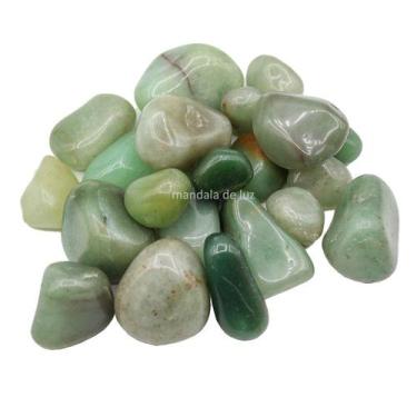 Imagem de Kit De Quartzo Verde Pedra Natural Cristal M 500G - Mandala De Luz