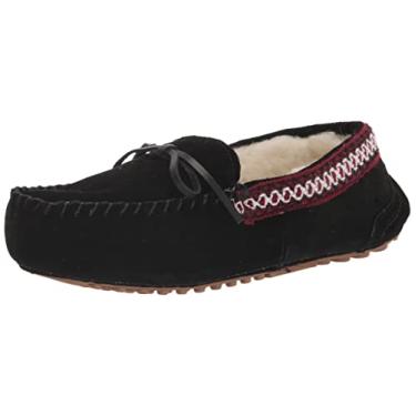 Imagem de MUK LUKS Pantufa feminina Jane Mocassim, Cinza congelado, 36